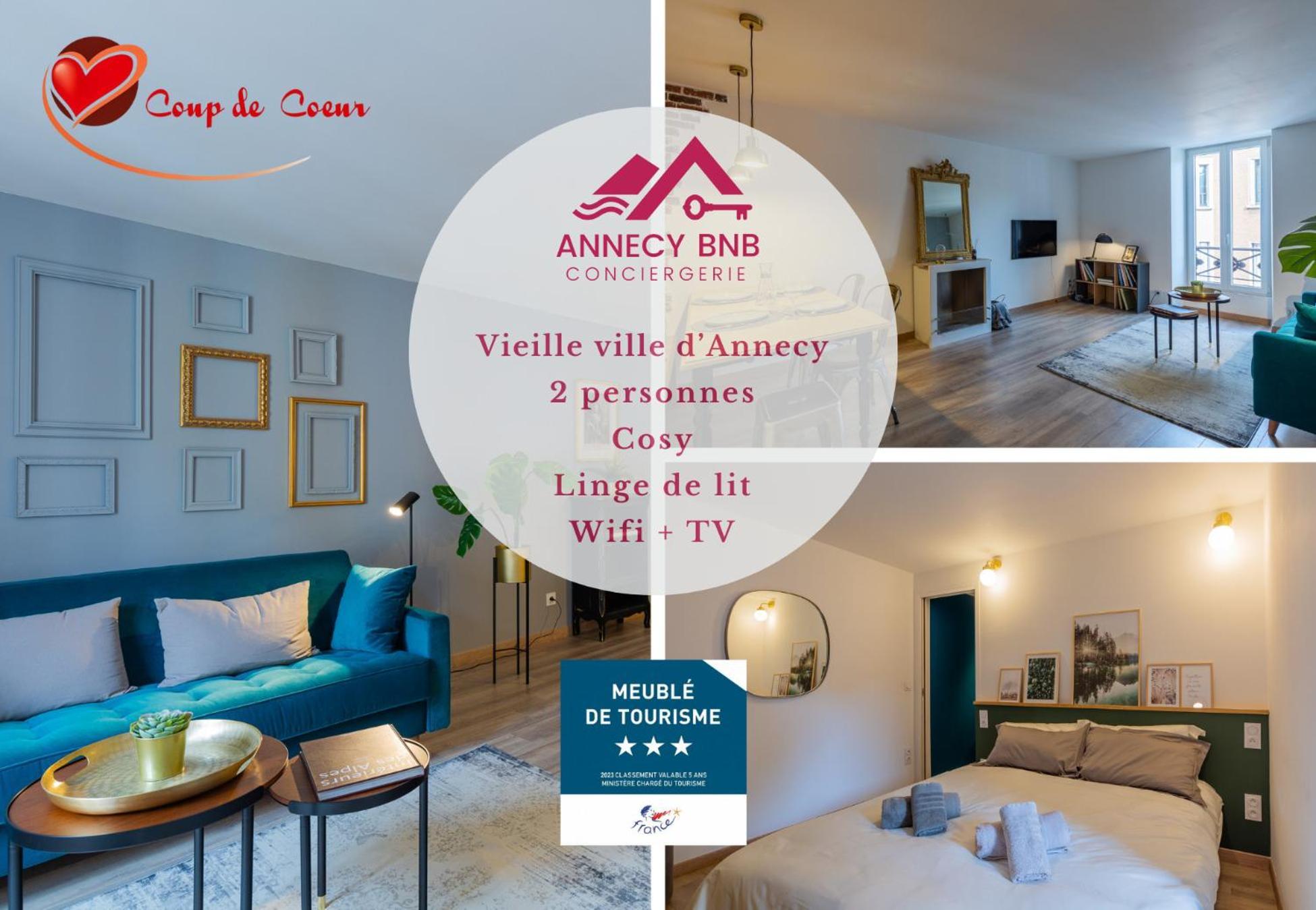 Les Cordeliers: 2 Pers, Cosy & Coeur Vieille Ville Annecy Ngoại thất bức ảnh